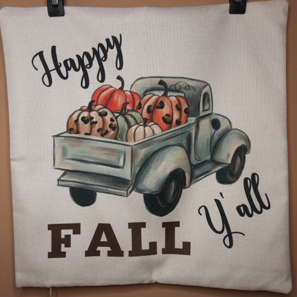 NEW Set of 4 Fall/Thanksgiving Pillowcovers - gnomes, leopard print - Picture 4 of 12